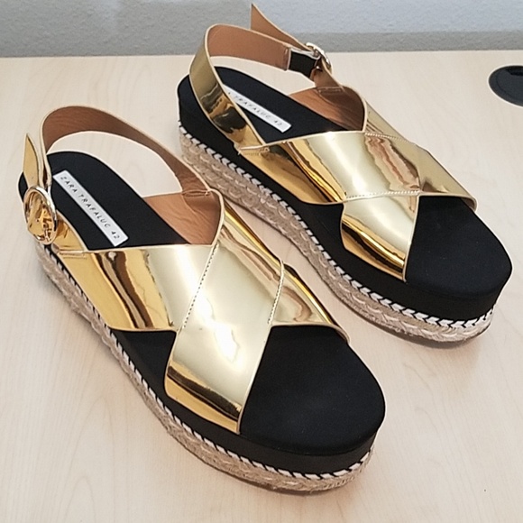 zara espadrille sandals